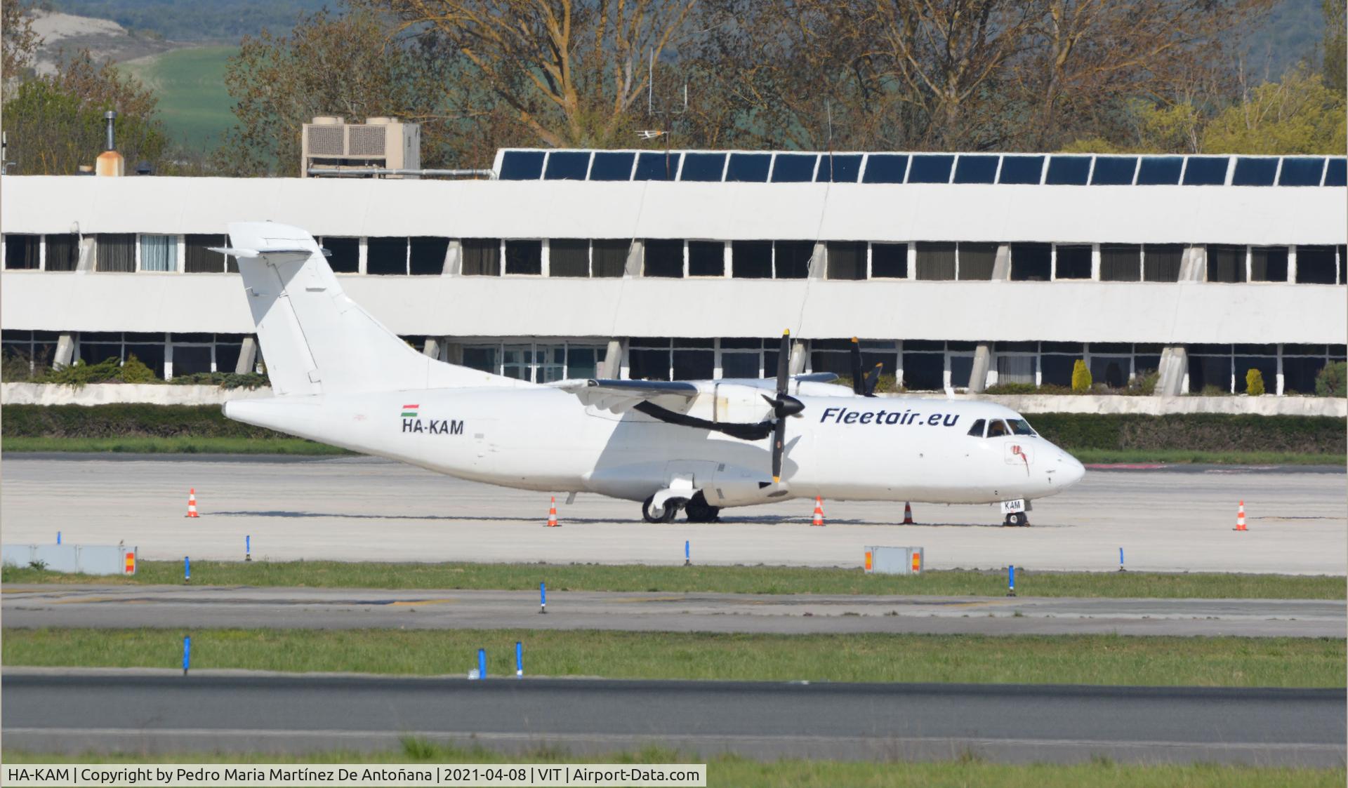HA-KAM, 1987 ATR 42-320(F) C/N 66, Aeropuerto de Foronda - Vitoria-Gasteiz - Euskadi - España
