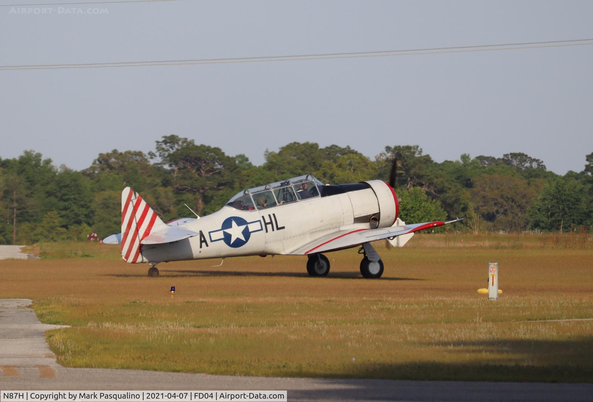 N87H, 1941 North American AT-6D Texan C/N 41-34571, North American AT-6D