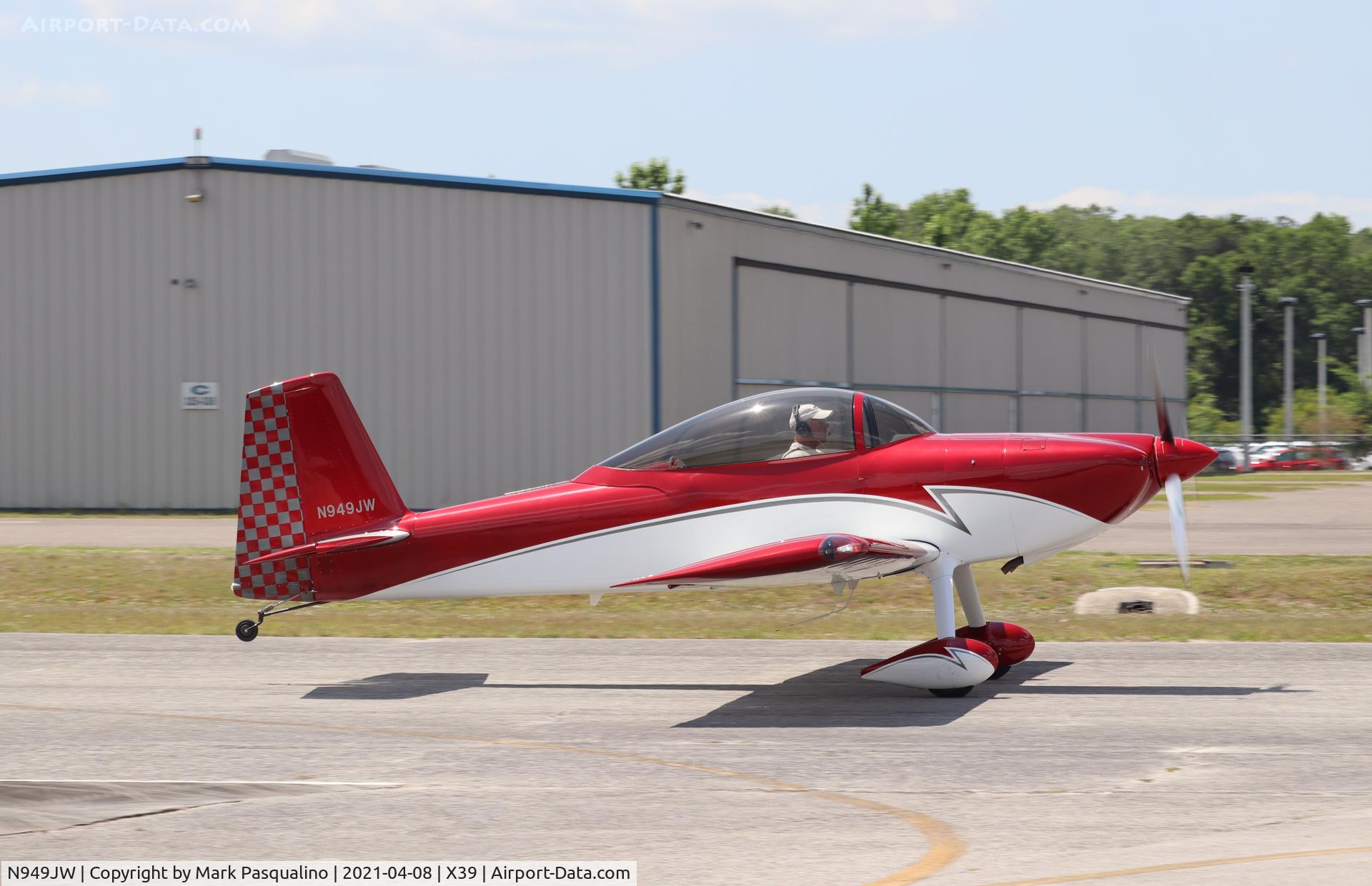 N949JW, 2018 Vans RV-8 C/N 83405, Vans RV-8
