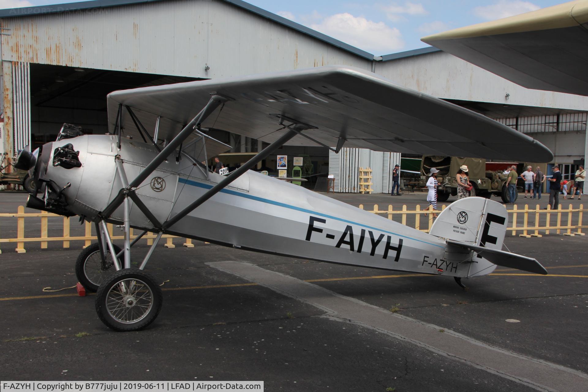 F-AZYH, Morane-Saulnier MS.181 C/N 1, at Compiègne