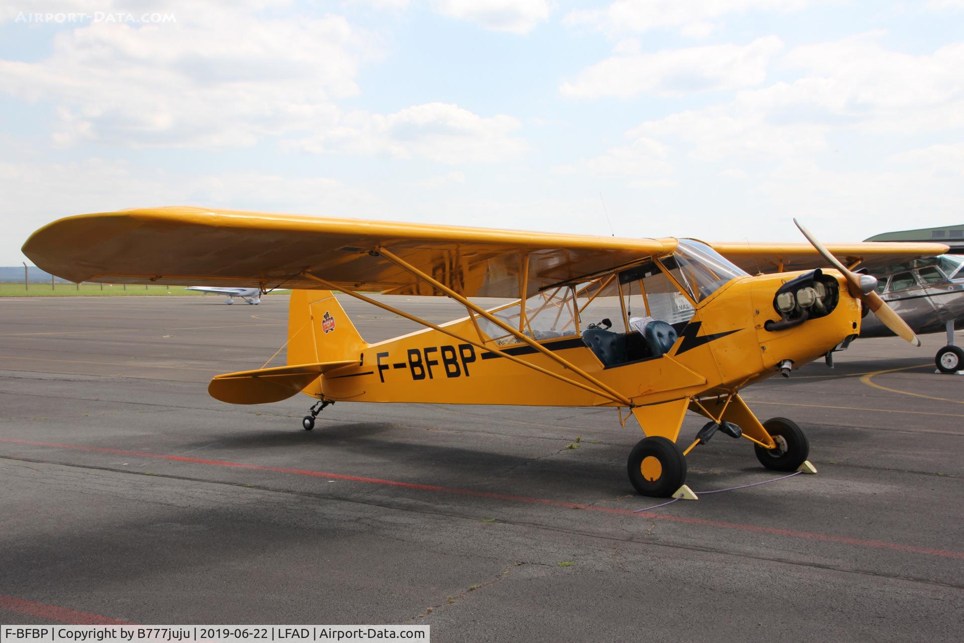 F-BFBP, Piper J3C-65 Cub Cub C/N 13195, at Compiègne