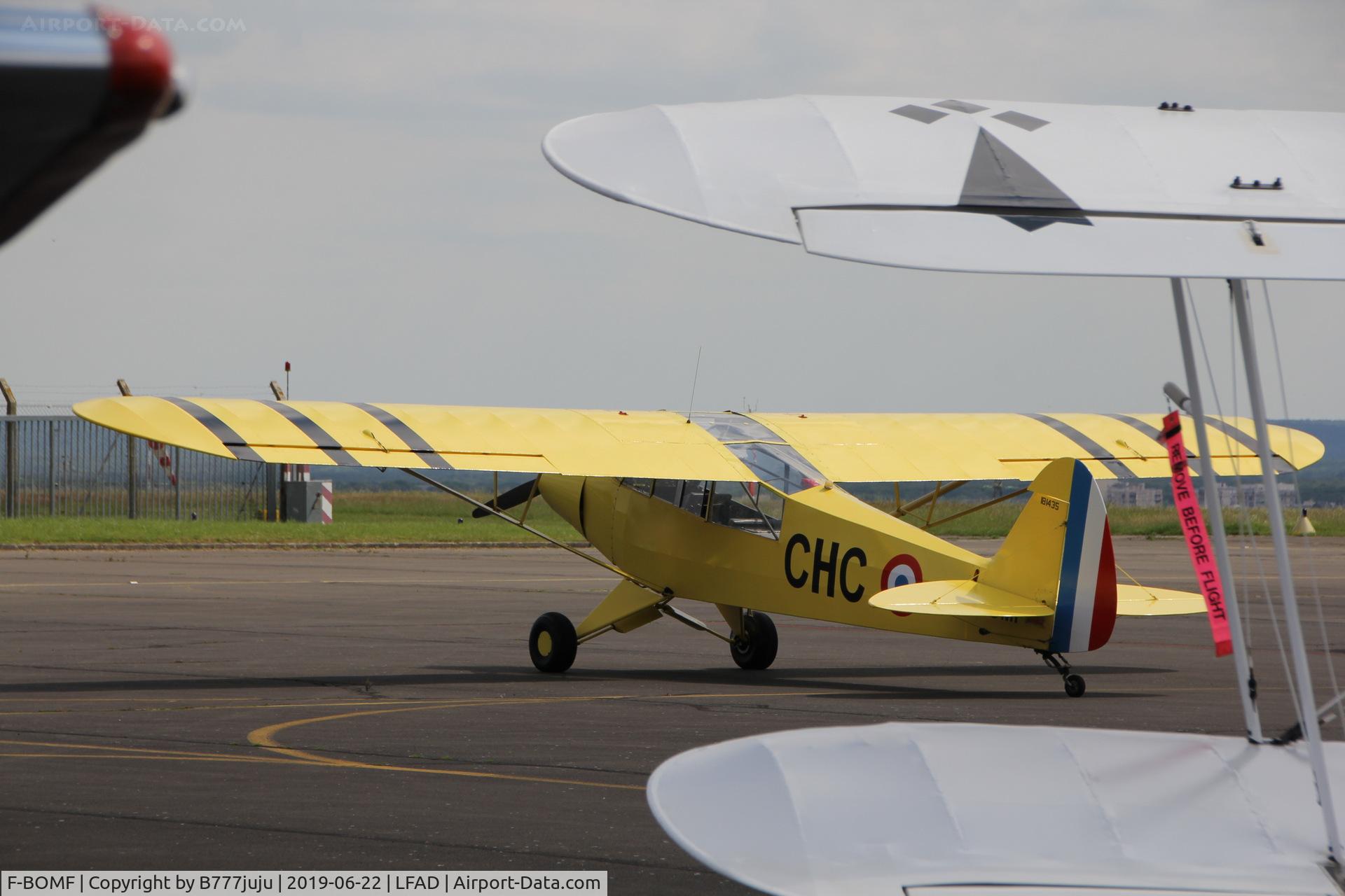 F-BOMF, Piper PA-19 Super Cub C/N 181435, at Compiègne
