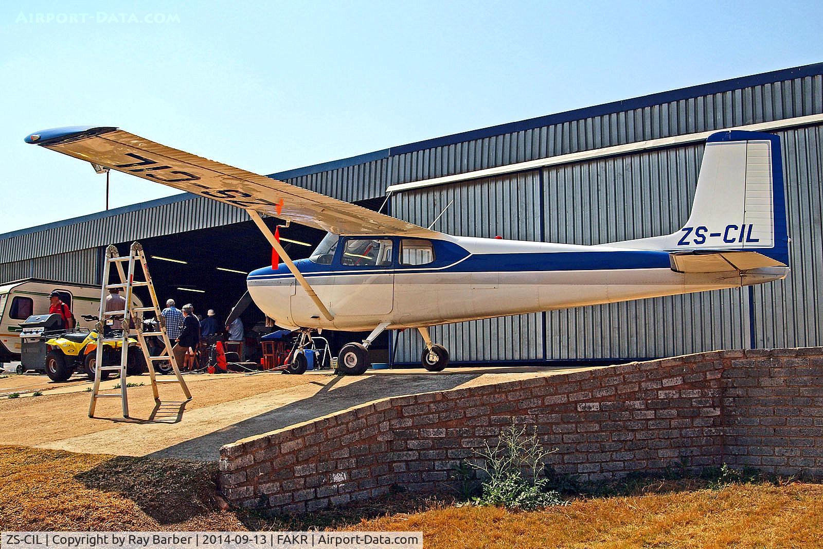 ZS-CIL, Cessna 175 Skylark C/N 55073, S-CIL   Cessna 175 Skylark [55073] Krugersdorp-Oatlands~ZS 13/09/2014