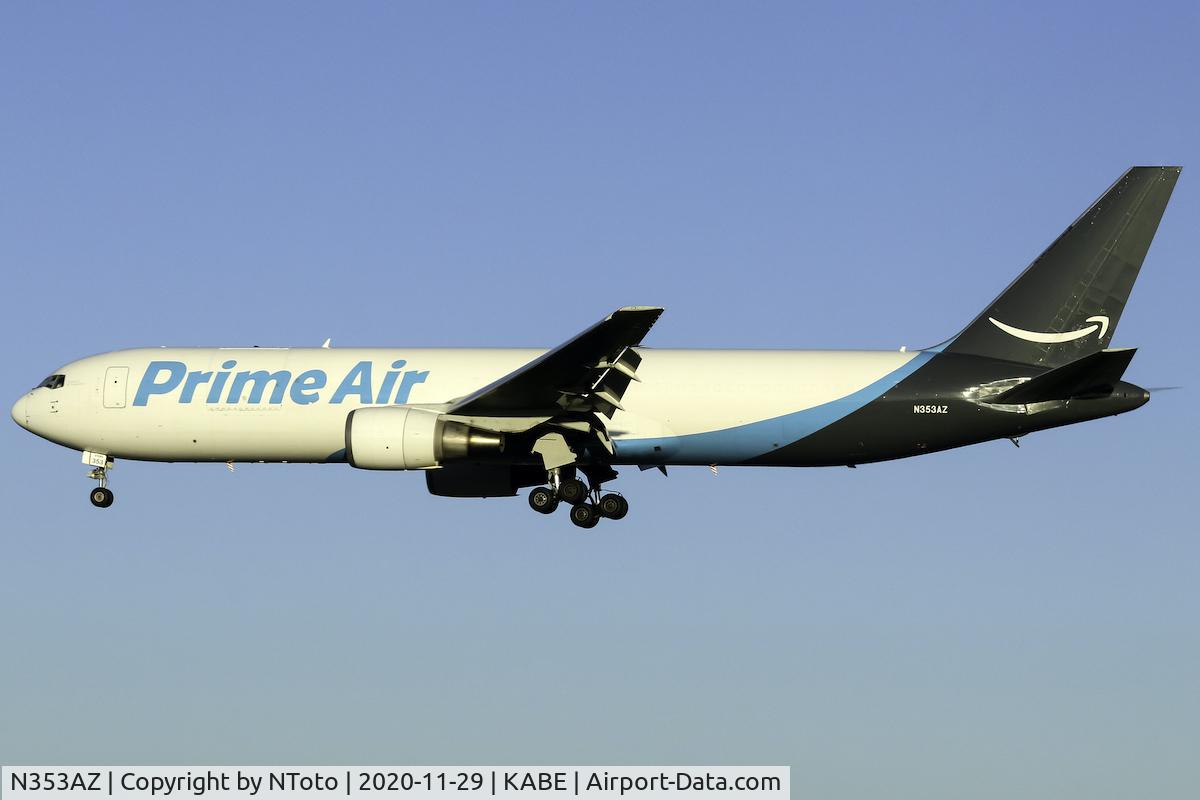 N353AZ, 1992 Boeing 767-323 C/N 25198, Landing from ONT in nice morning light.
