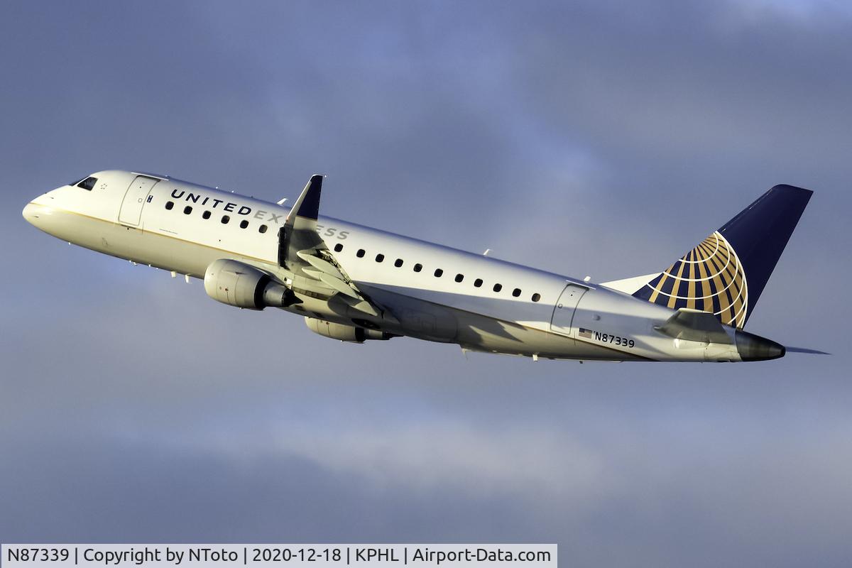 N87339, 2016 Embraer 175LR (ERJ-170-200LR) C/N 17000559, Plane