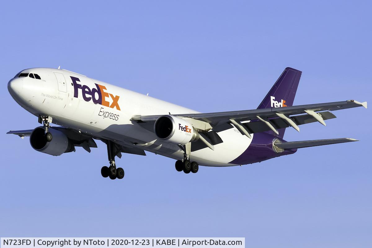 N723FD, 1990 Airbus A300B4-622R C/N 543, Plane