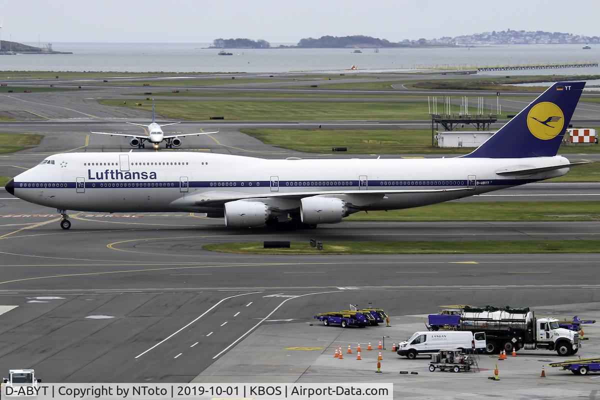 D-ABYT, 2015 Boeing 747-830 C/N 37844, Plane