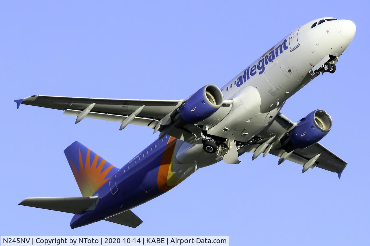 N245NV, 2001 Airbus A320-214 C/N 1550, Plane