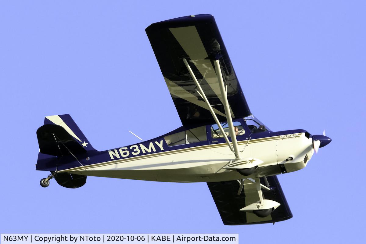 N63MY, 2008 American Champion 8KCAB Decathlon C/N 10692008, Plane