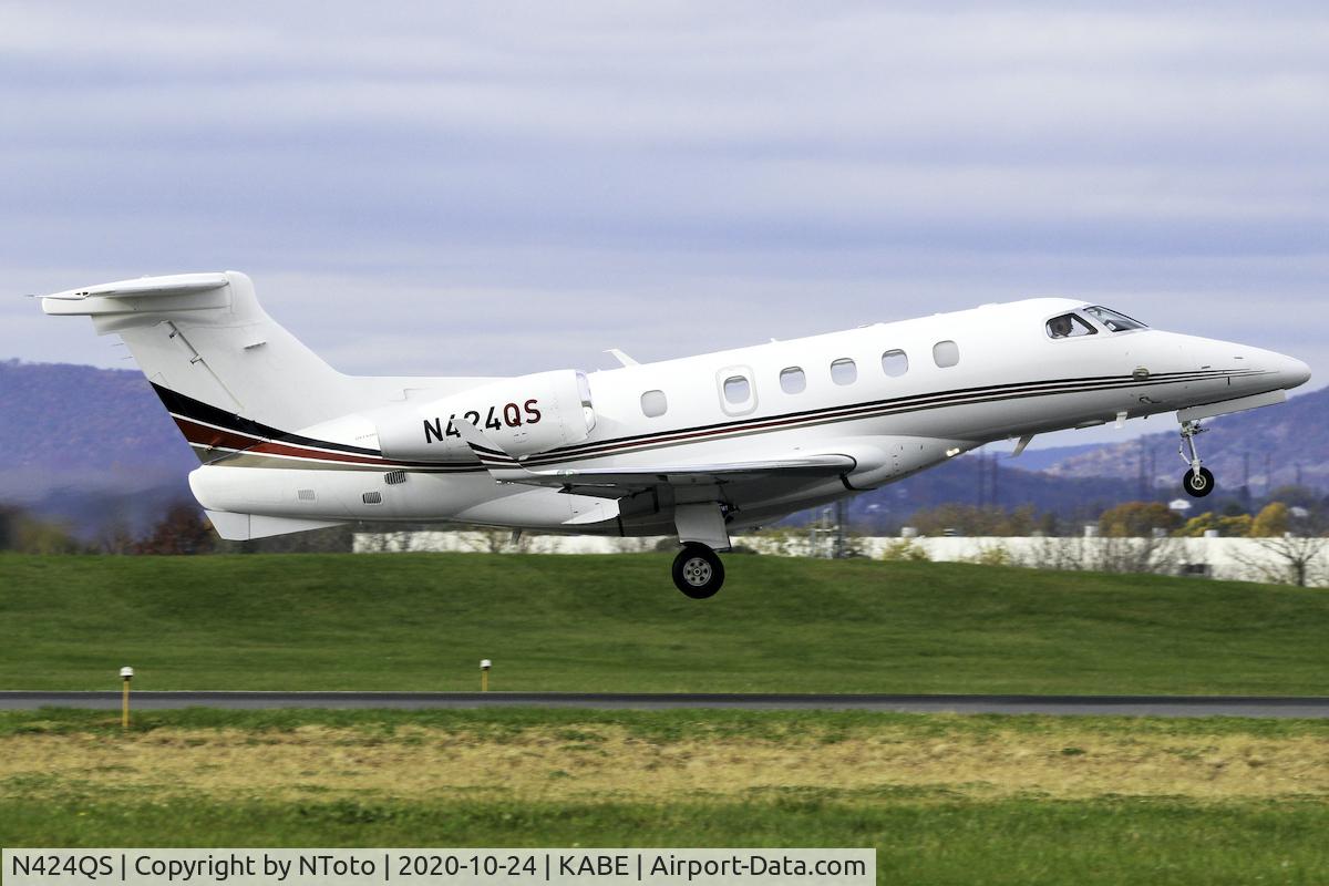 N424QS, 2018 Embraer EMB-505 Phenom 300 C/N 50500470, Plane