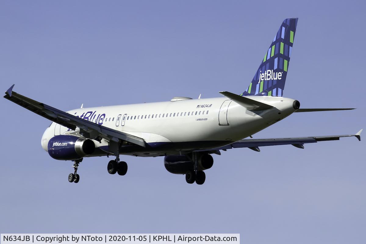 N634JB, 2006 Airbus A320-232 C/N 2710, Plane