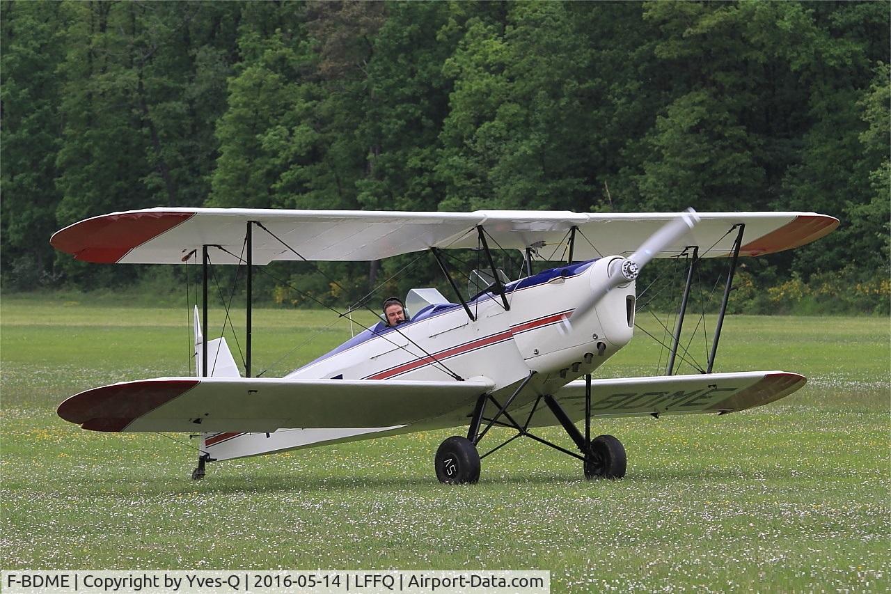 F-BDME, Stampe-Vertongen SV-4A C/N 635, Stampe-Vertongen SV-4A, Taxiing, La Ferté-Alais airfield (LFFQ) Air show 2016