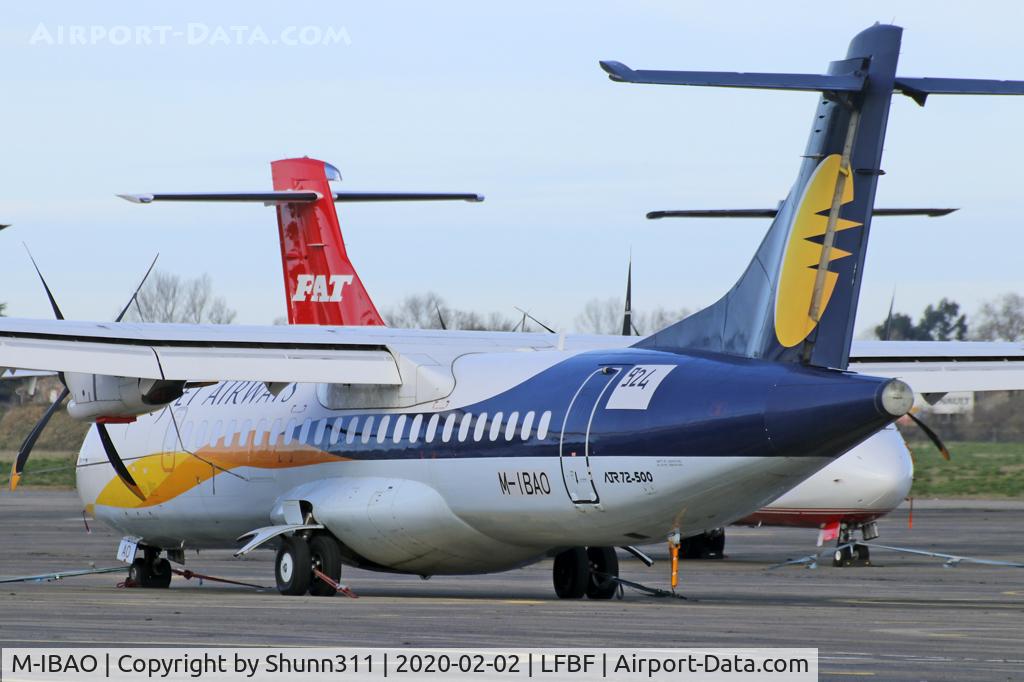 M-IBAO, 2010 ATR 72-212A C/N 924, Stored at Toulouse-Francazal... Returned to lessor and waiting a new owner...