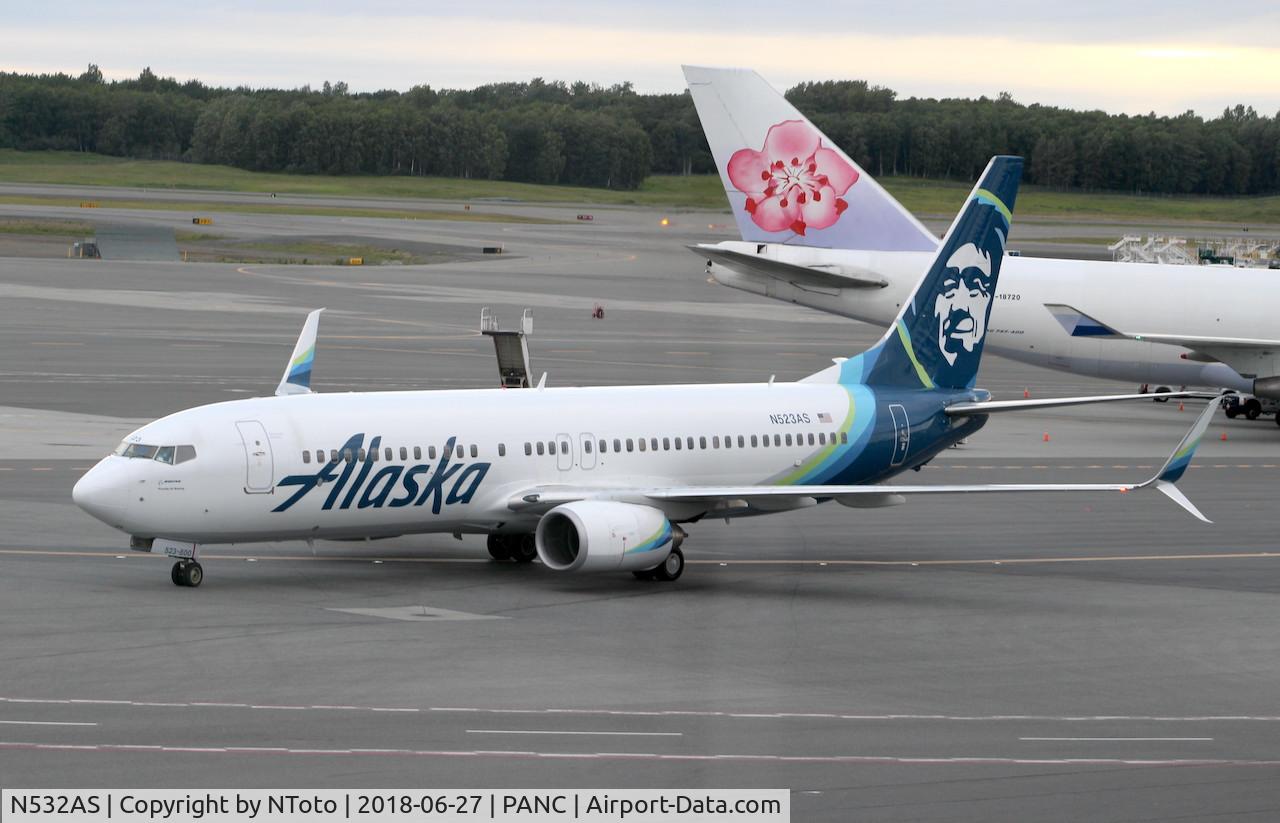 N532AS, 2010 Boeing 737-890 C/N 36346, Plane
