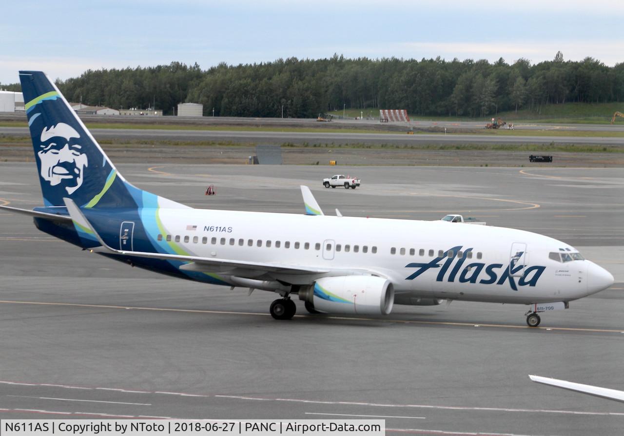 N611AS, 1999 Boeing 737-790 C/N 29753, Plane