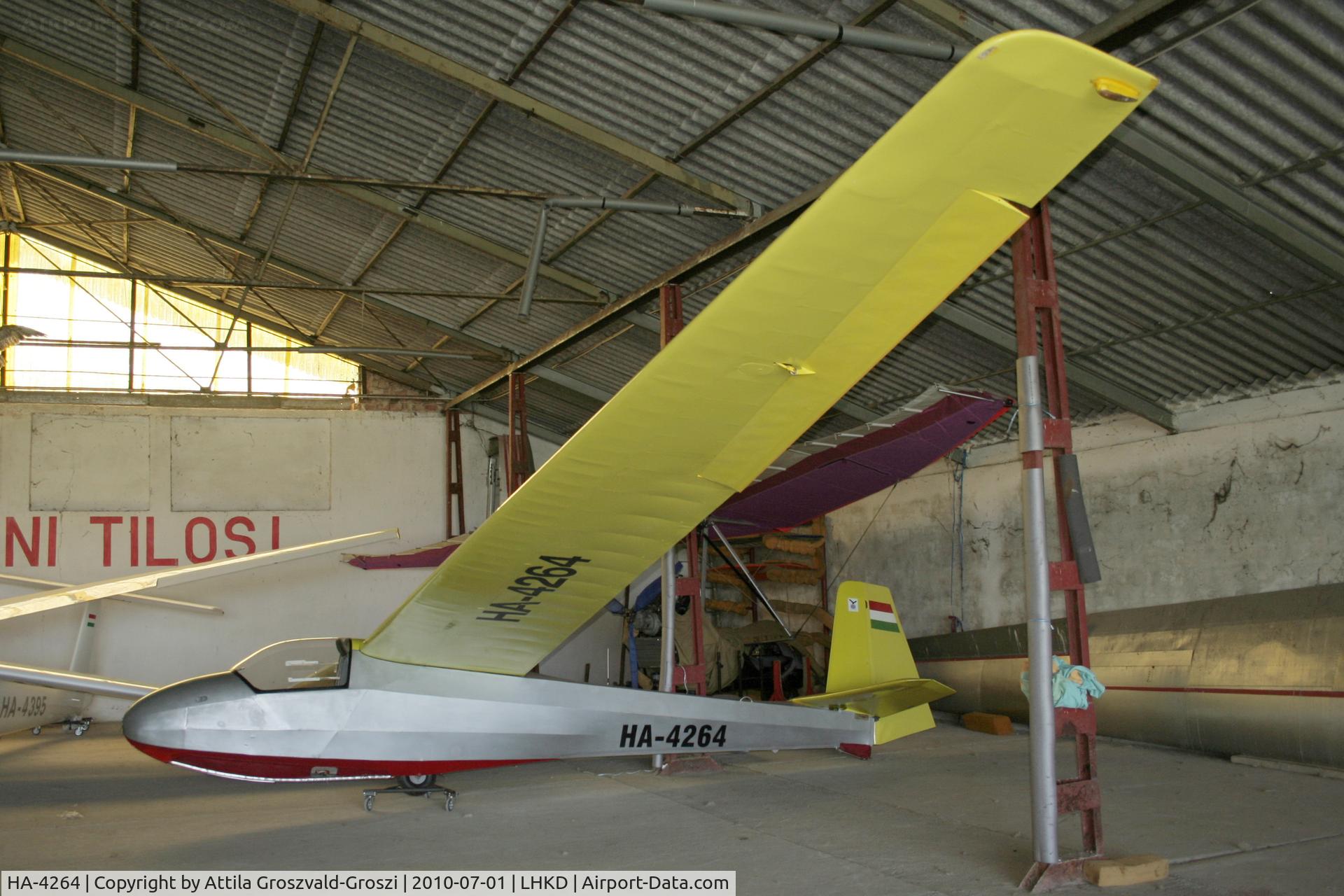 HA-4264, 1960 Schleicher Ka-8B C/N 814, LHKD - Kecskéd Airport, Hungary