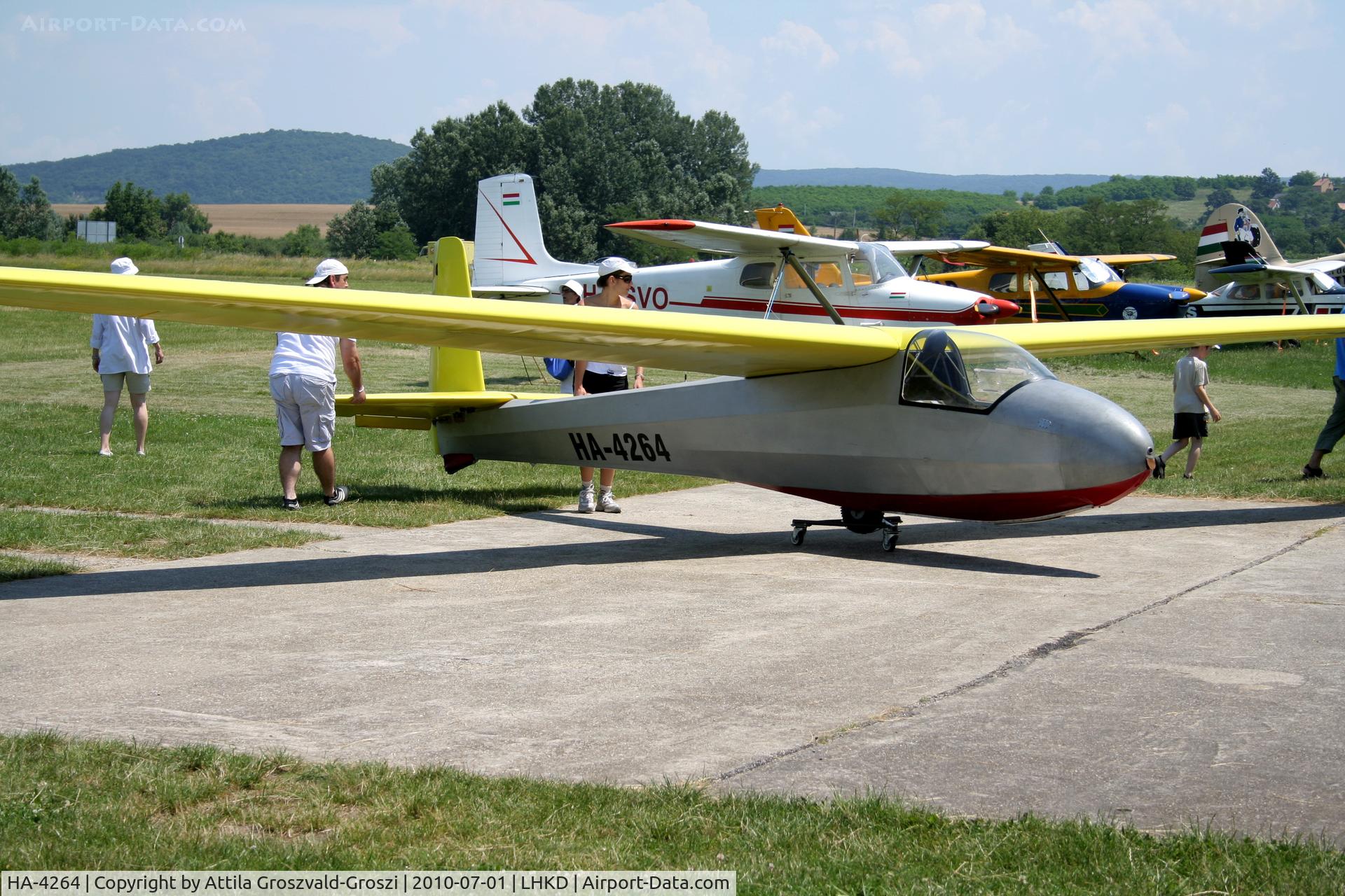 HA-4264, 1960 Schleicher Ka-8B C/N 814, LHKD - Kecskéd Airport, Hungary