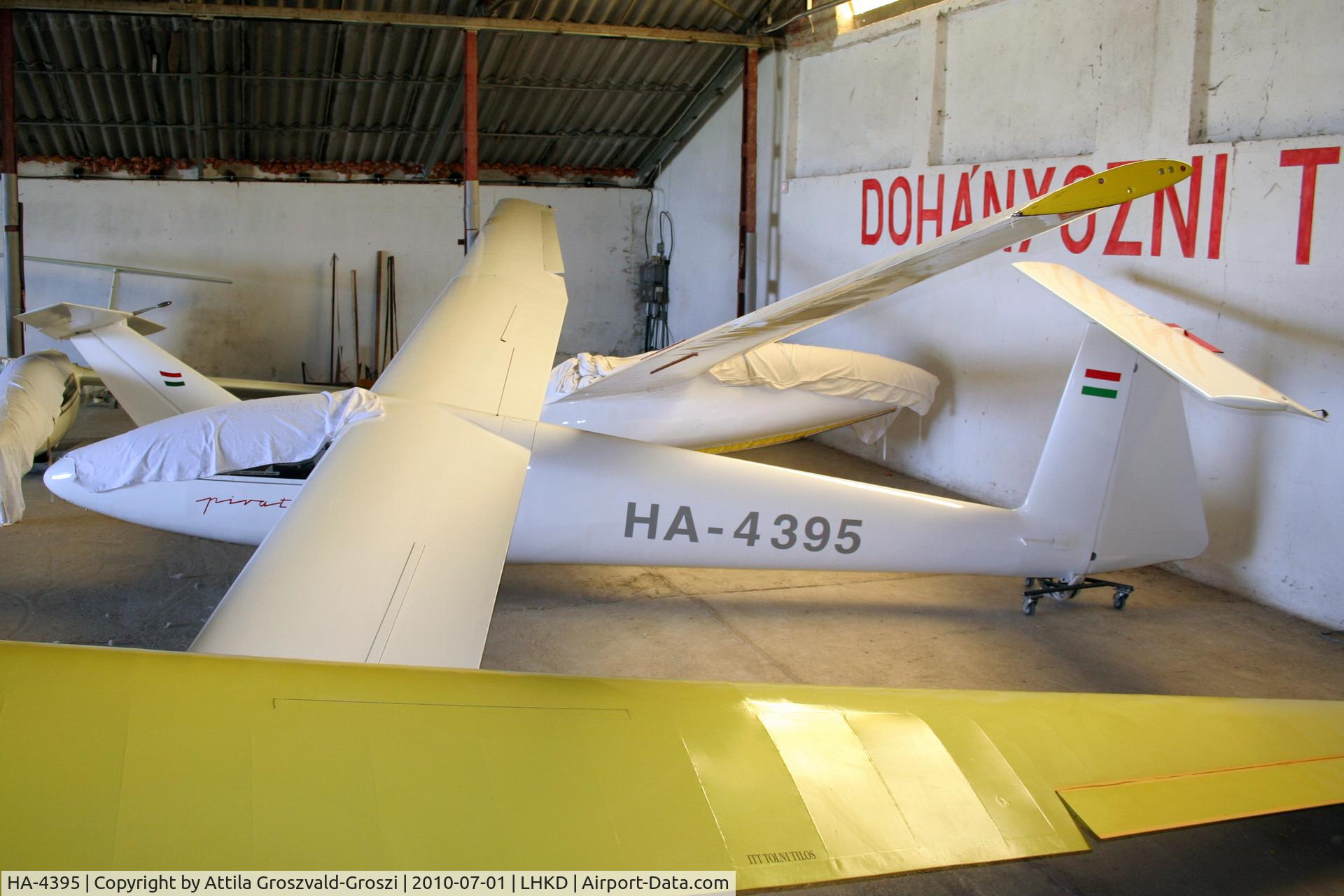 HA-4395, 1978 PZL-Bielsko SZD-30 Pirat C C/N P-832, LHKD - Kecskéd Airport, Hungary
