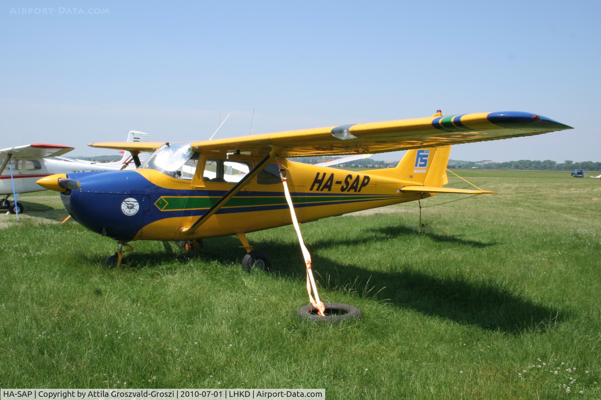 HA-SAP, 1961 Cessna 175B Skylark C/N 17556978, LHKD - Kecskéd Airport, Hungary