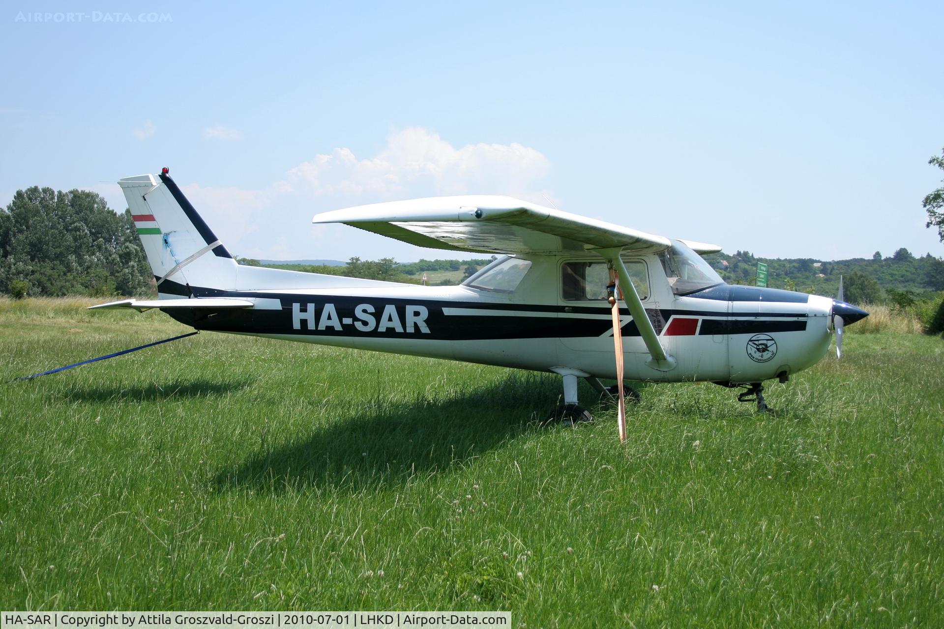 HA-SAR, 1974 Reims F150L C/N 1064, LHKD - Kecskéd Airport, Hungary