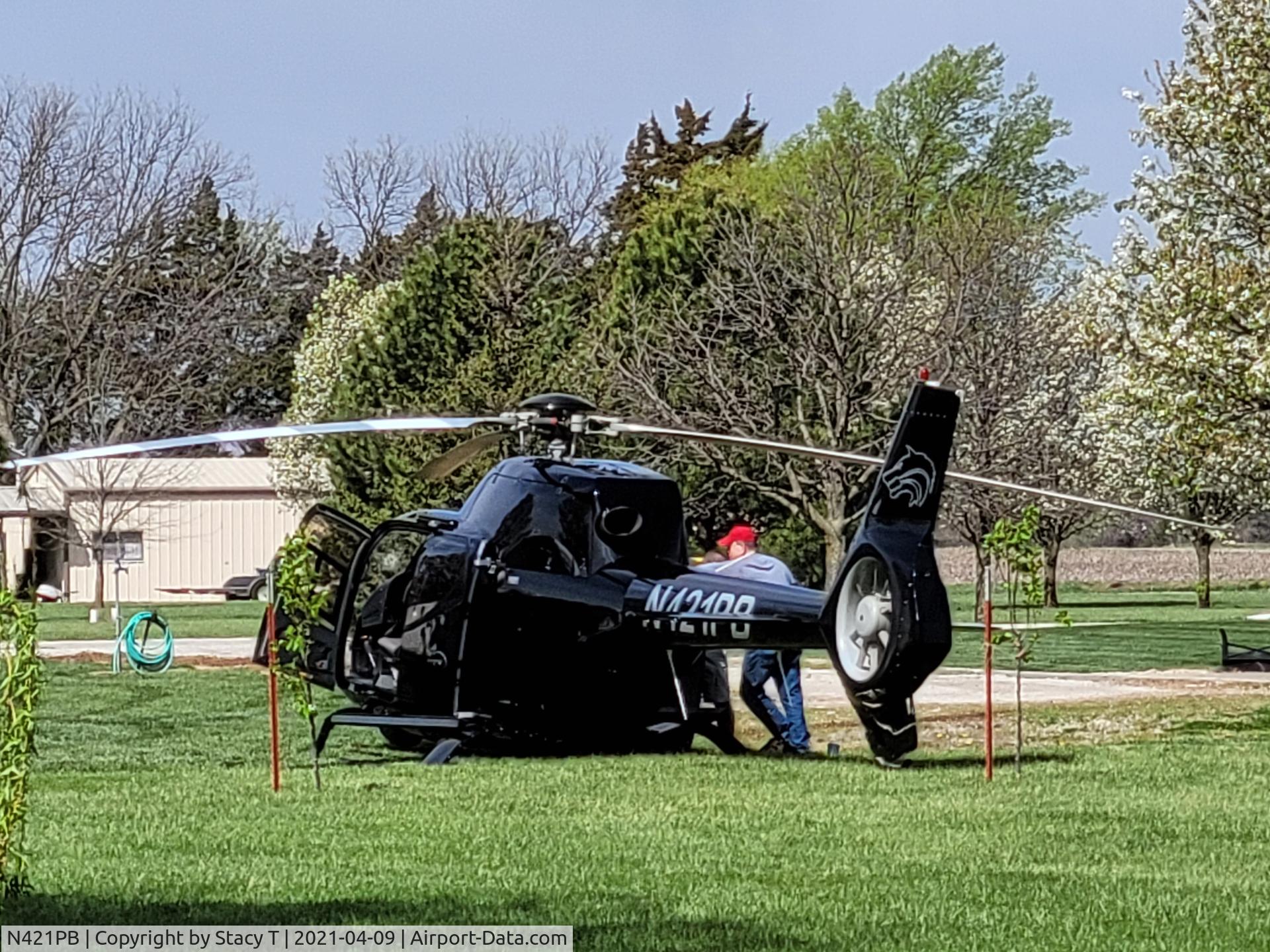 N421PB, 2005 Eurocopter EC-120B Colibri C/N 1403, Emergency landing in Le Roy, KS after losing power.