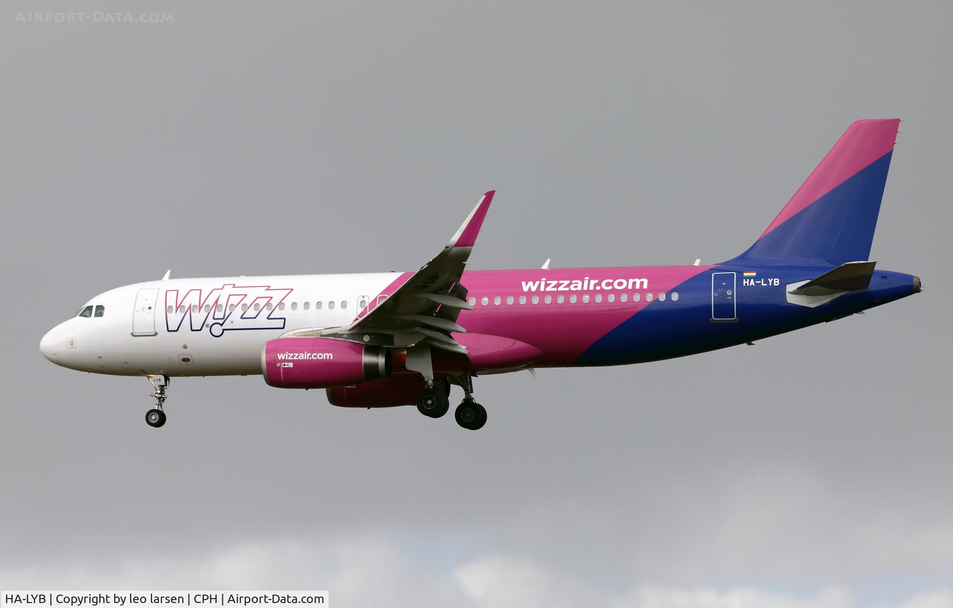 HA-LYB, 2014 Airbus A320-232 C/N 6093, Copenhagen 9.4.2021