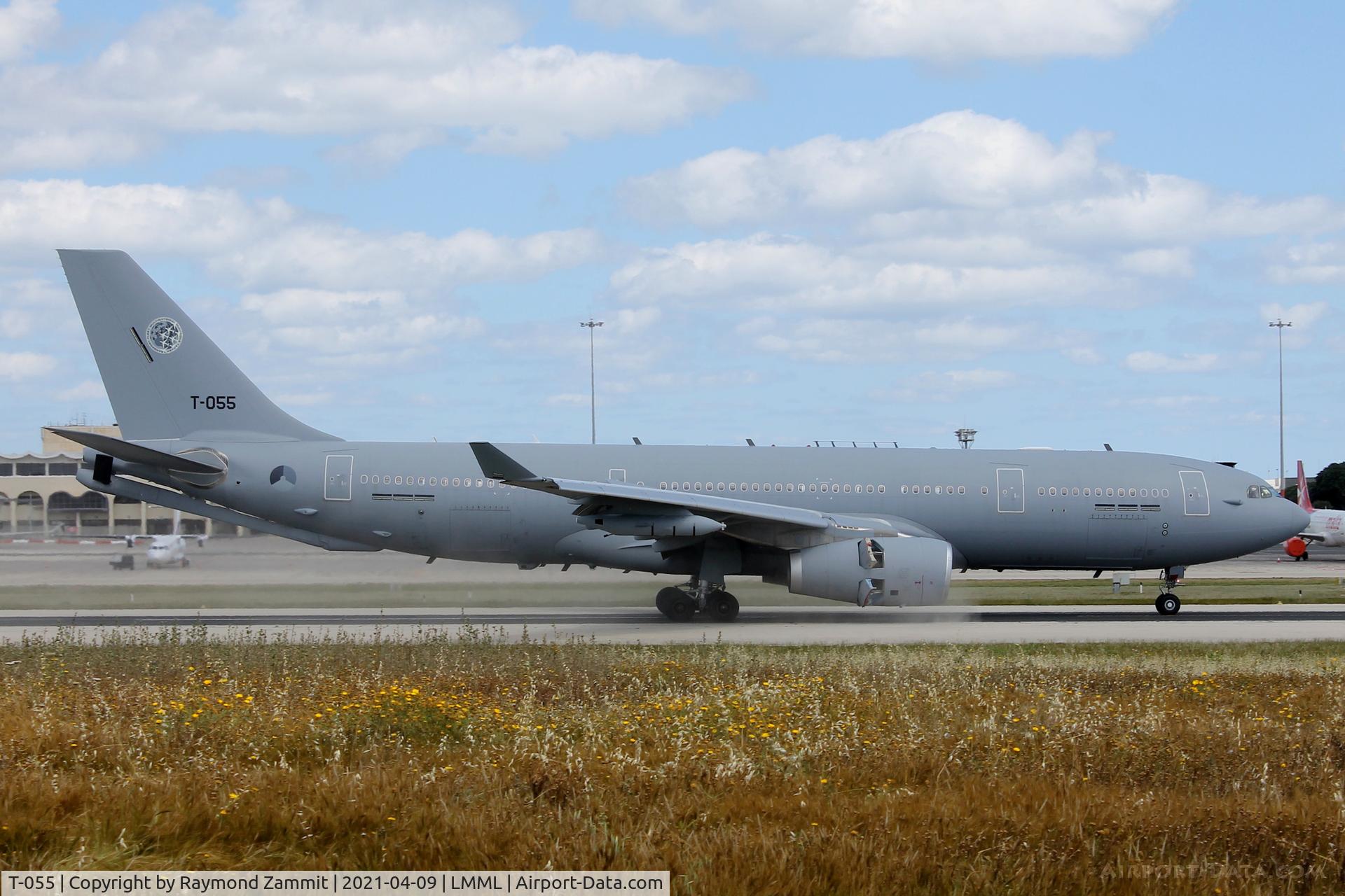 T-055, 2019 Airbus KC-30M (A330-243MRTT) C/N 1911, Airbus KC-30M MRTT T-055 Royal Netherlands Air Force