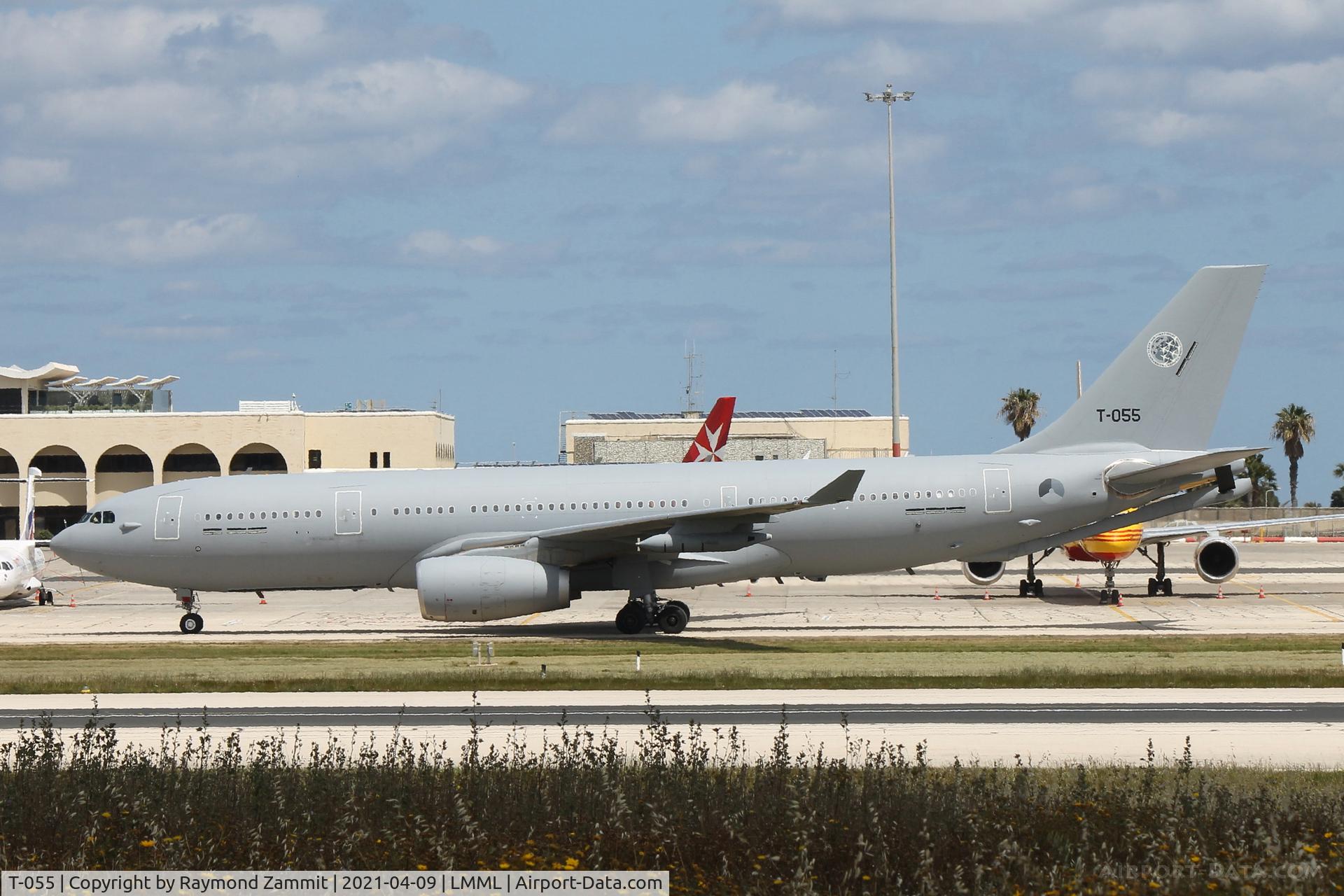 T-055, 2019 Airbus KC-30M (A330-243MRTT) C/N 1911, Airbus KC-30M MRTT T-055 Royal Netherlands Air Force