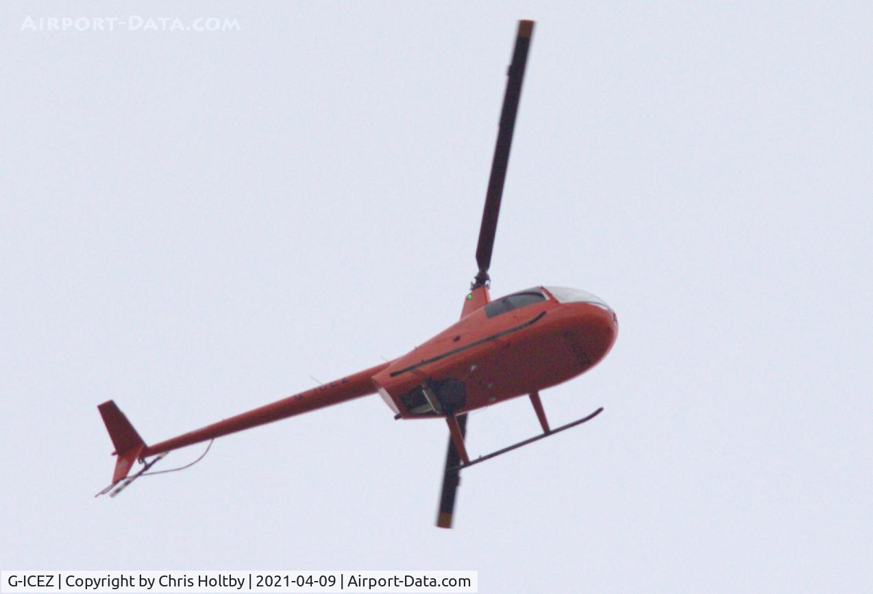 G-ICEZ, 2020 Robinson R44 Cadet C/N 30047, Over Potters Bar, Herts