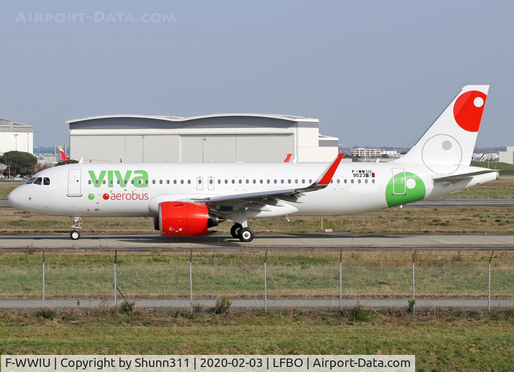 F-WWIU, 2020 Airbus A320-271N C/N 9523, C/n 9523 - To be XA-VIW