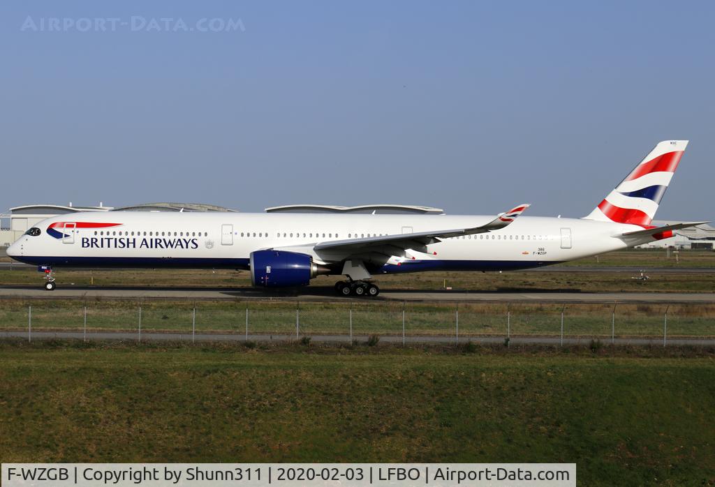 F-WZGB, 2019 Airbus A350-1041 C/N 386, C/n 0386 - To be G-XWBE