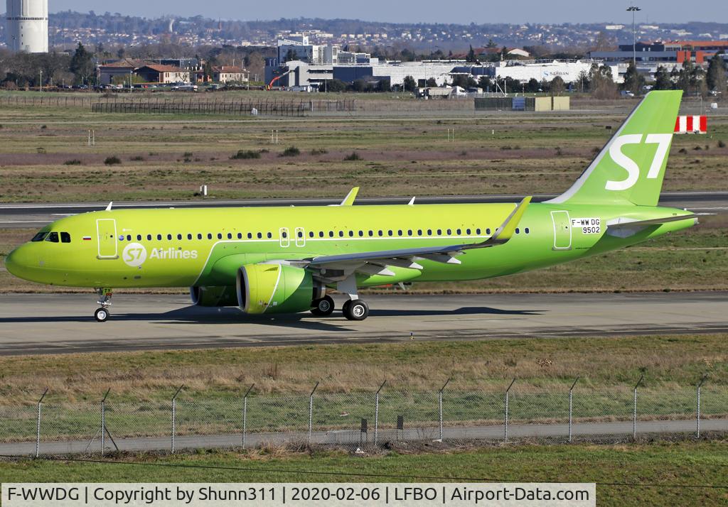 F-WWDG, 2020 Airbus A320-271N C/N 9502, C/n 9502 - To be VP-BTY