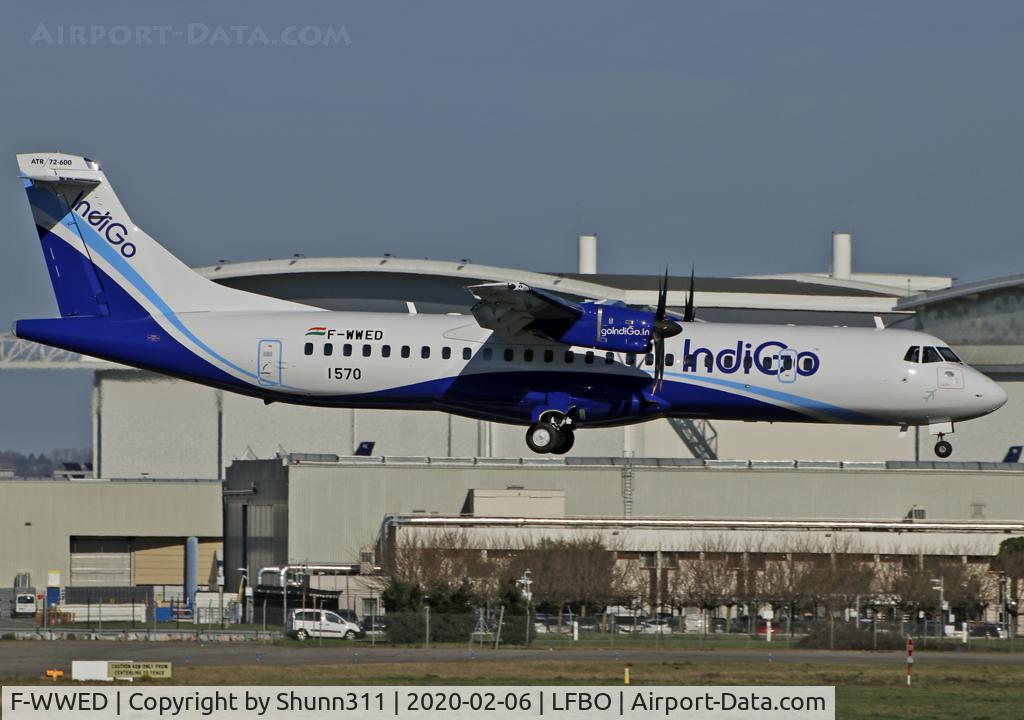 F-WWED, 2020 ATR 72-600 C/N 1570, C/n 1570 - To be VT-IXV