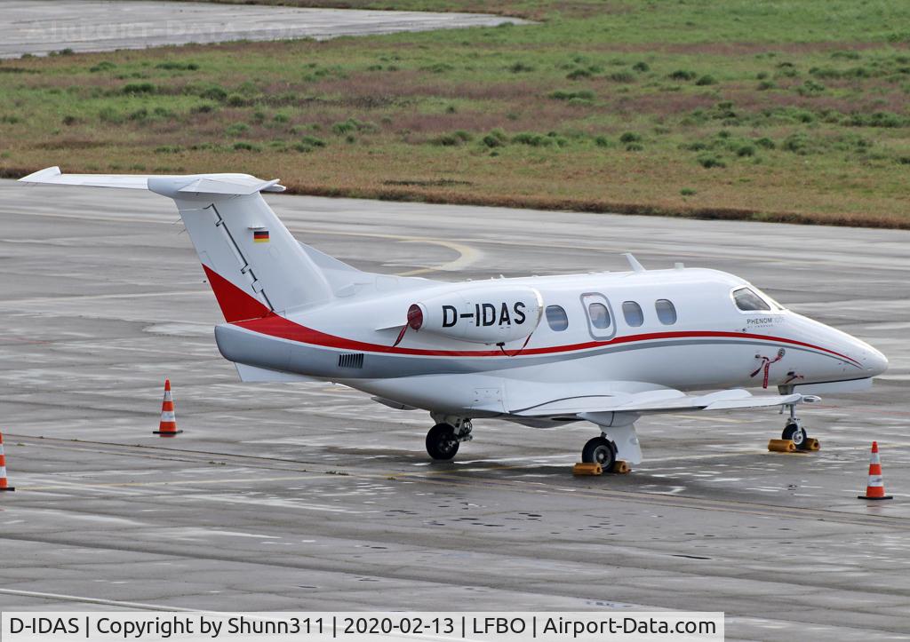 D-IDAS, 2015 Embraer EMB-500 Phenom 100 C/N 50000365, Parked at the General Aviation area...