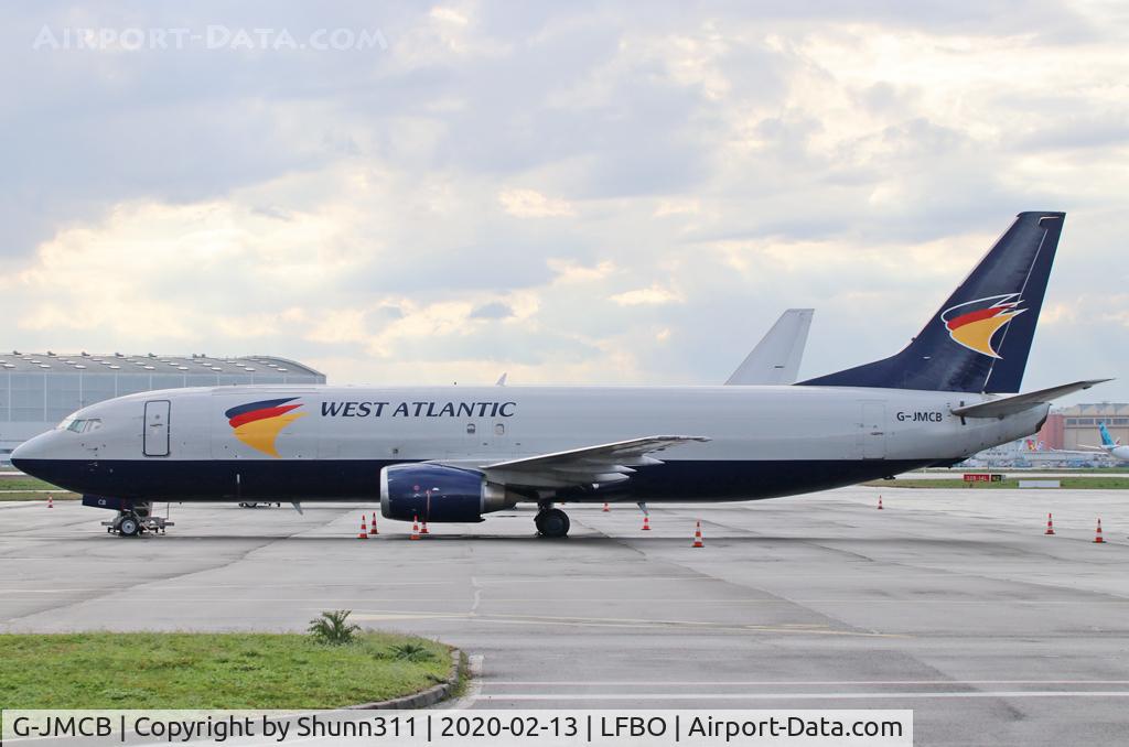 G-JMCB, 1993 Boeing 737-436 C/N 25859, Parked at the Cargo apron...