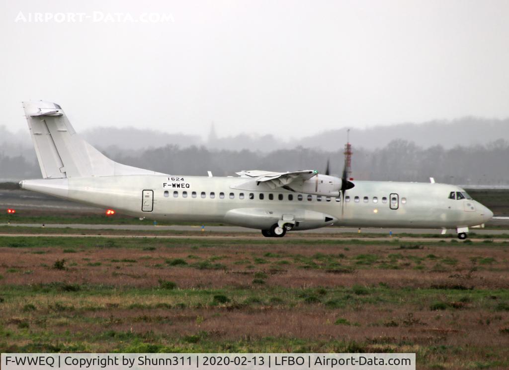F-WWEQ, 2020 ATR 72-600 C/N 1624, C/n 1624 - For Tarom as YR-ATM