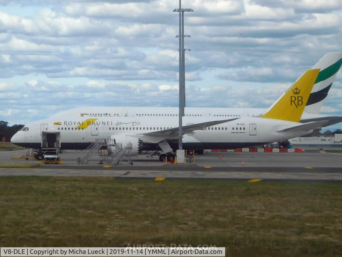 V8-DLE, 2018 Boeing 787-8 Dreamliner Dreamliner C/N 34791, At Tullamarine