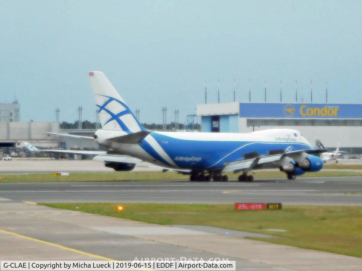 G-CLAE, 2006 Boeing 747-4EVF/ER/SCD C/N 35170, At Frankfurt