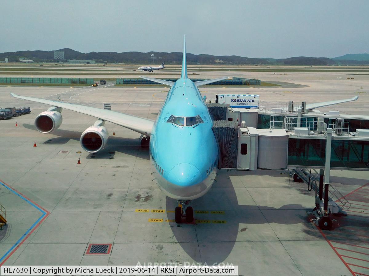 HL7630, 2015 Boeing 747-8B5 C/N 40905, At Incheon