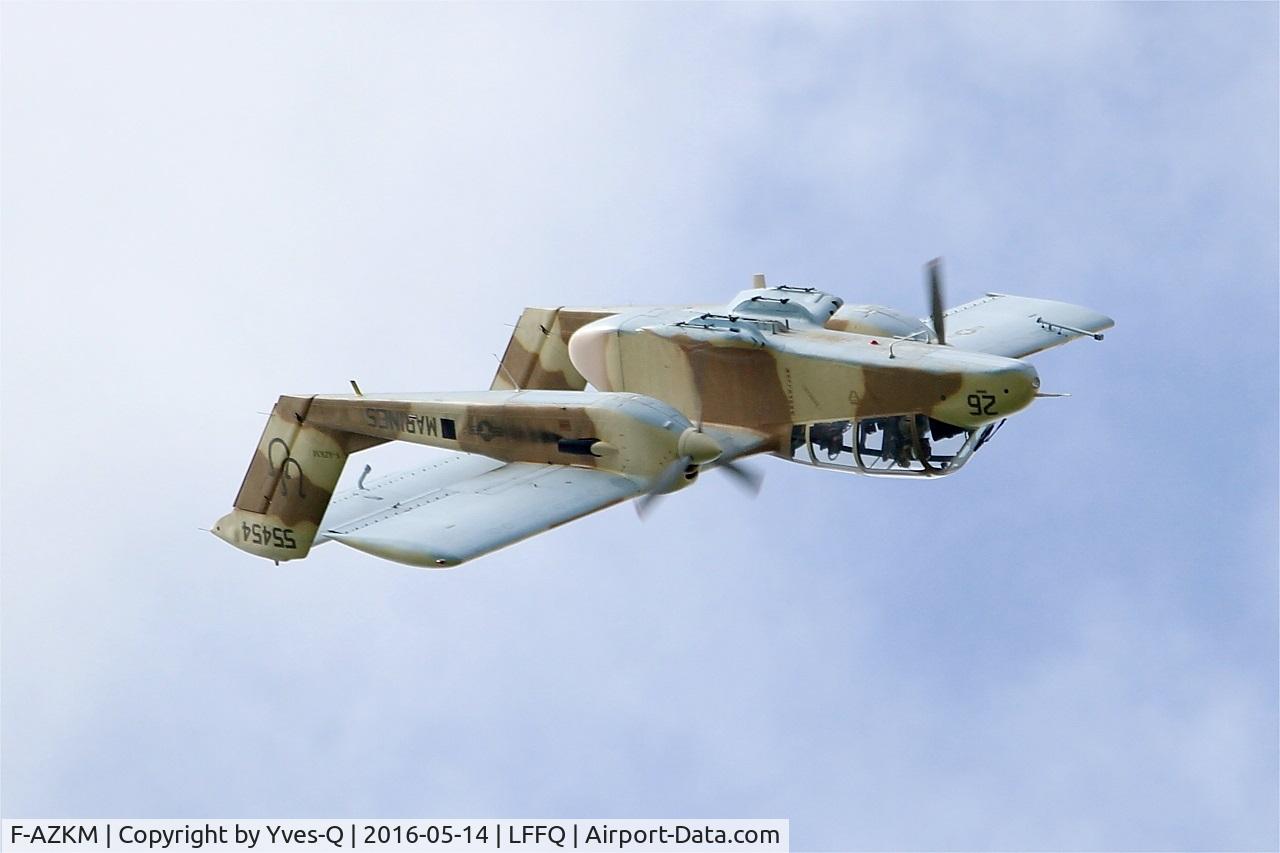 F-AZKM, 1971 North American OV-10B Bronco C/N 338-9 (305-65), North American OV-10B Bronco, On display, La Ferté-Alais (LFFQ) air show 2016