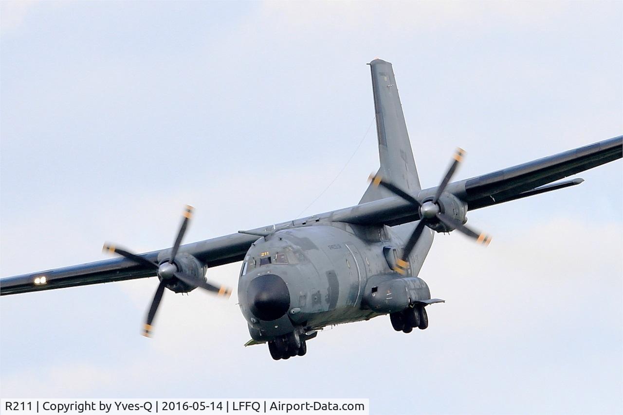 R211, Transall C-160R C/N 214, Transall C-160R, On display, La Ferté-Alais airfield (LFFQ) Air show 2016