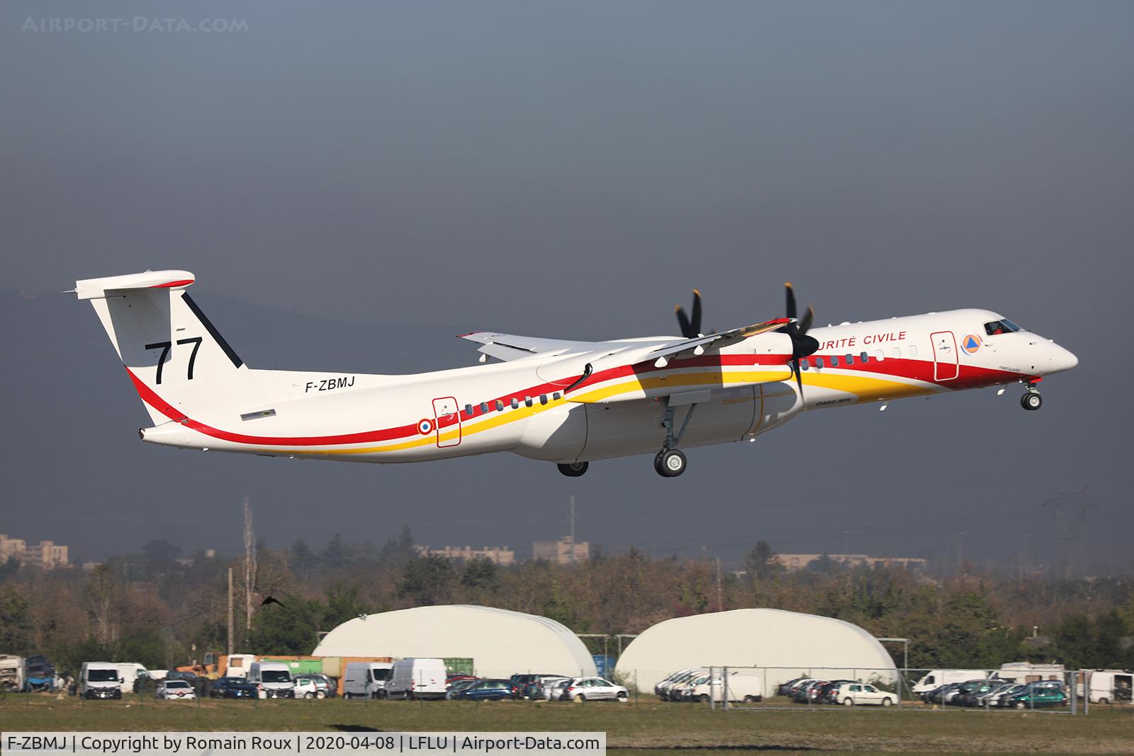 F-ZBMJ, 2020 De Havilland Canada DHC-8-402Q-MR Dash 8 Dash 8 C/N 4609, Takeoff