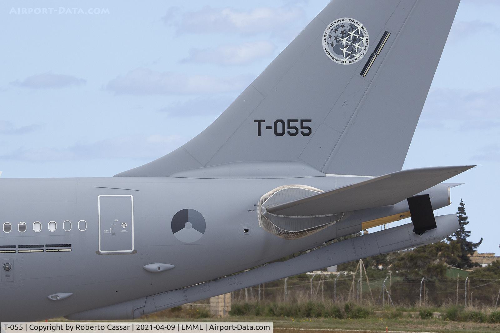 T-055, 2019 Airbus KC-30M (A330-243MRTT) C/N 1911, Tail Section
