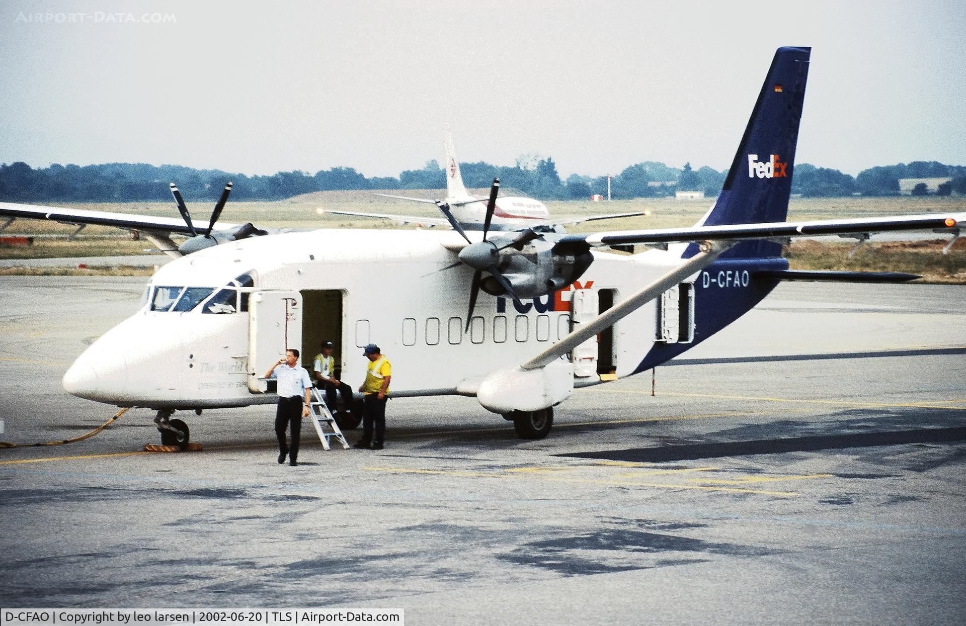 D-CFAO, 1988 Short 360 C/N SH.3734, Toulouse 20.6.2002
