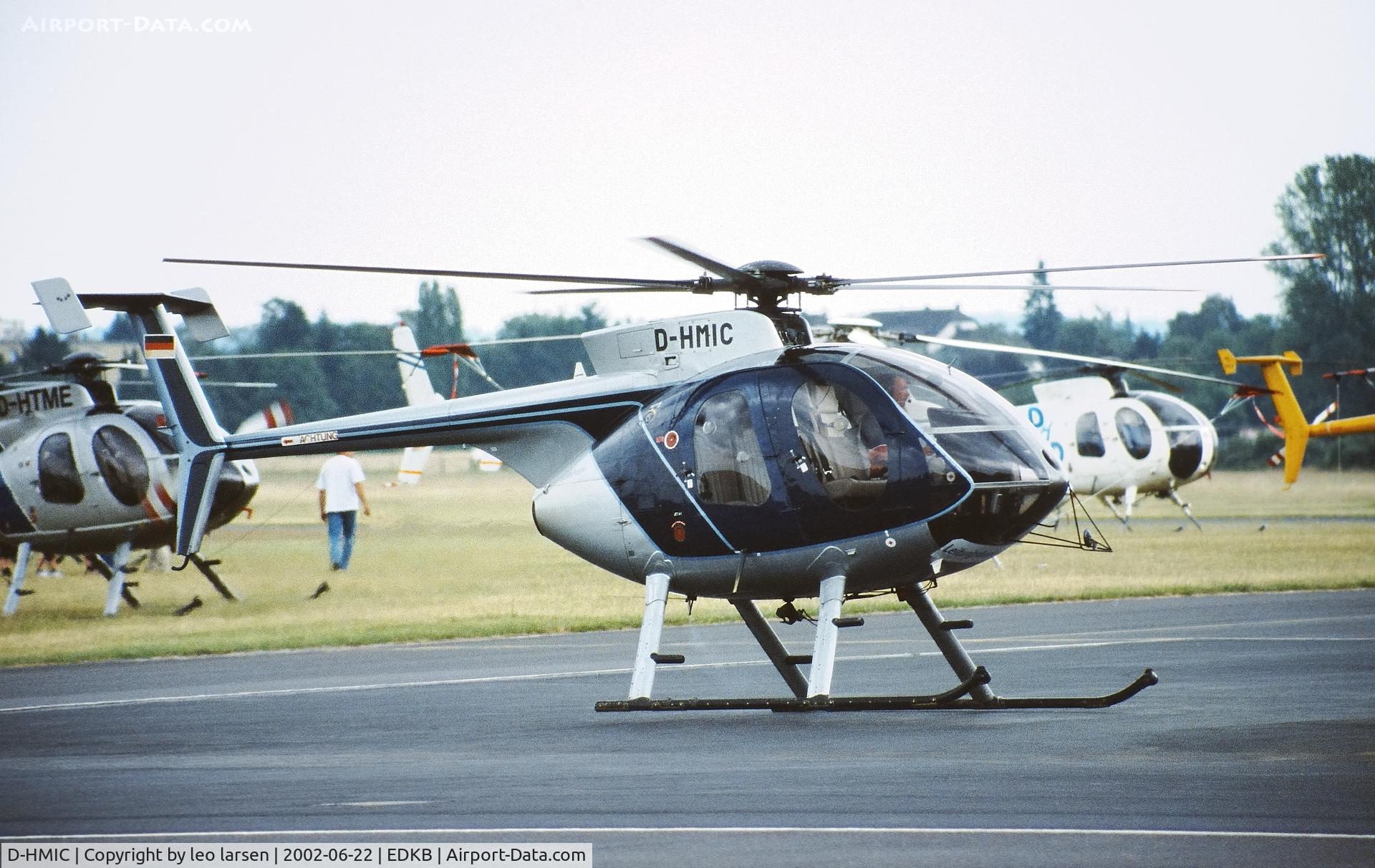 D-HMIC, Hughes 369E C/N 0362E, Bonn/Hangelar 22.6.2002