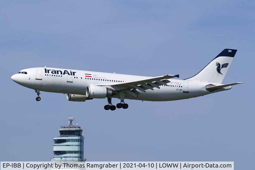 EP-IBB, 1994 Airbus A300B4-605R C/N 727, Iran Air Airbus A300-605R