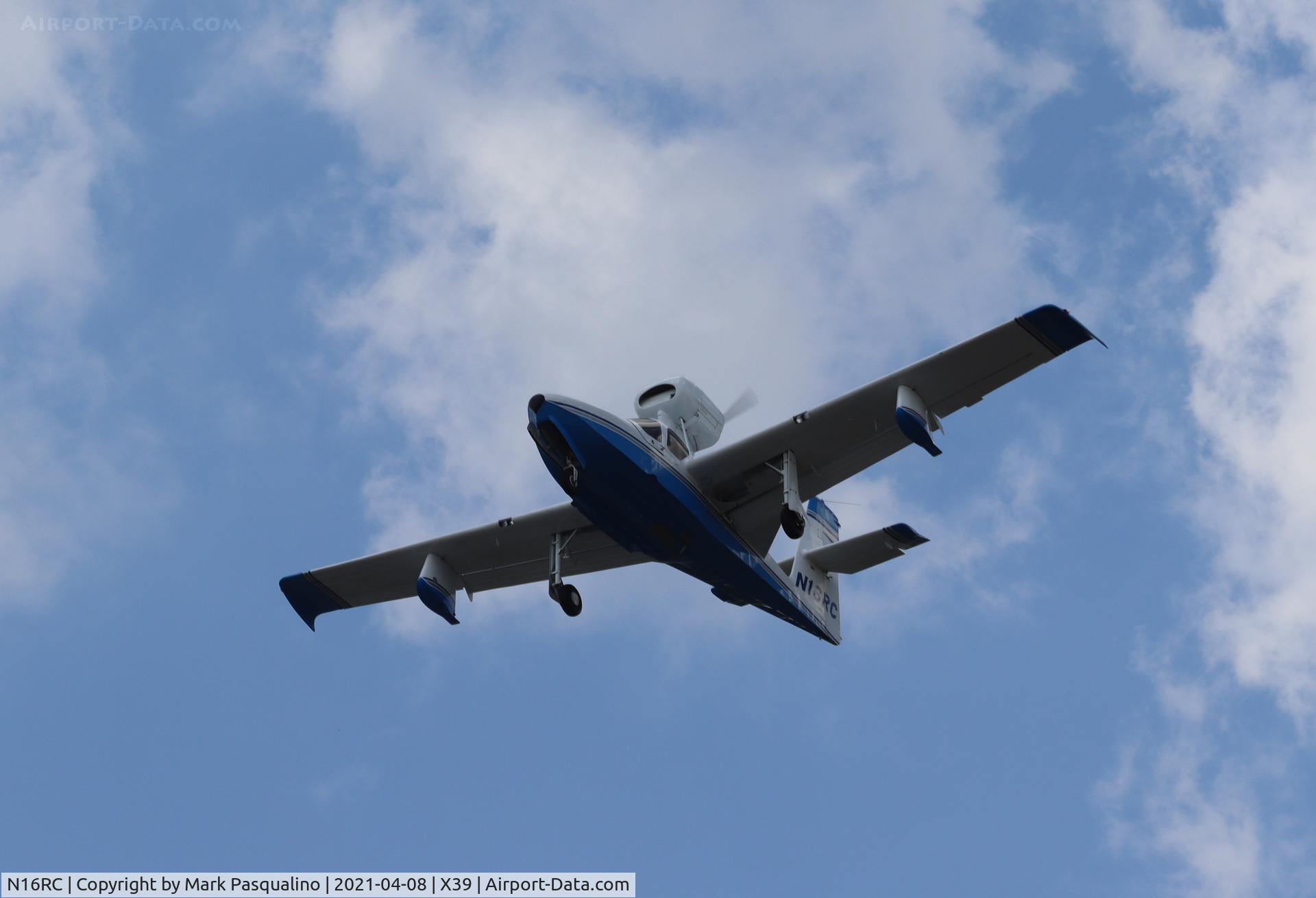 N16RC, 1973 Lake LA-4-200 Buccaneer C/N 576, Lake LA-4-200