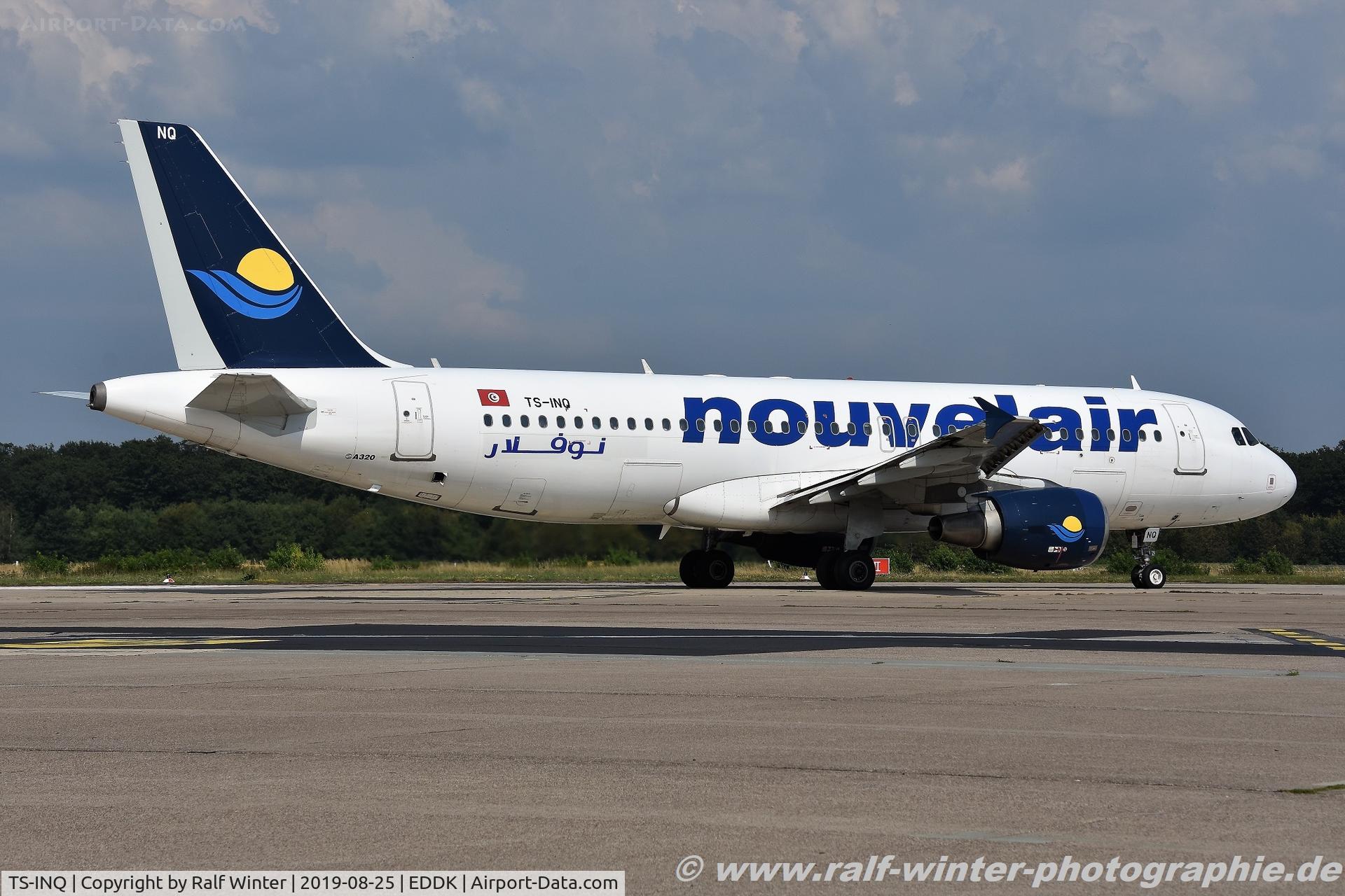 TS-INQ, 2004 Airbus A320-214 C/N 2158, Airbus A320-214 - BJ LBT Nouvelair Tunisie - 2158 - TS-INQ - 25.08.2019 -CGN