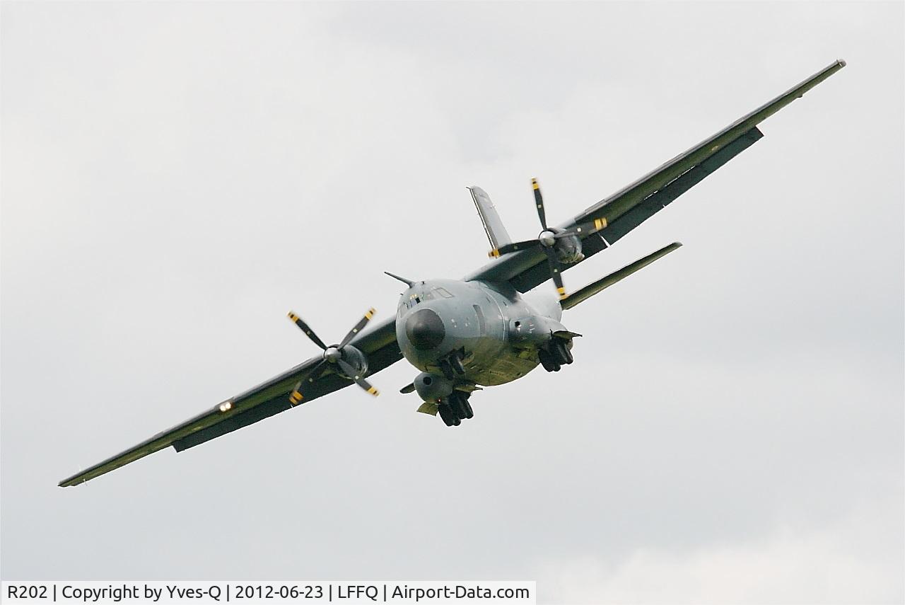 R202, Transall C-160R C/N 202, French Air Force C-160R Transall, On display, Evreux-Fauville Air Base 105 (LFOE) open day 2012