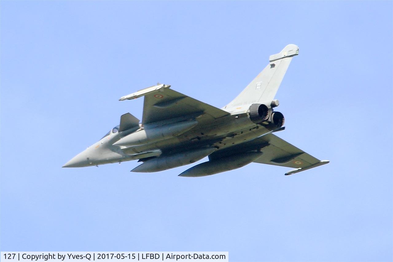 127, Dassault Rafale C C/N 127, Dassault Rafale C, Bordeaux Mérignac airport (LFBD-BOD)
